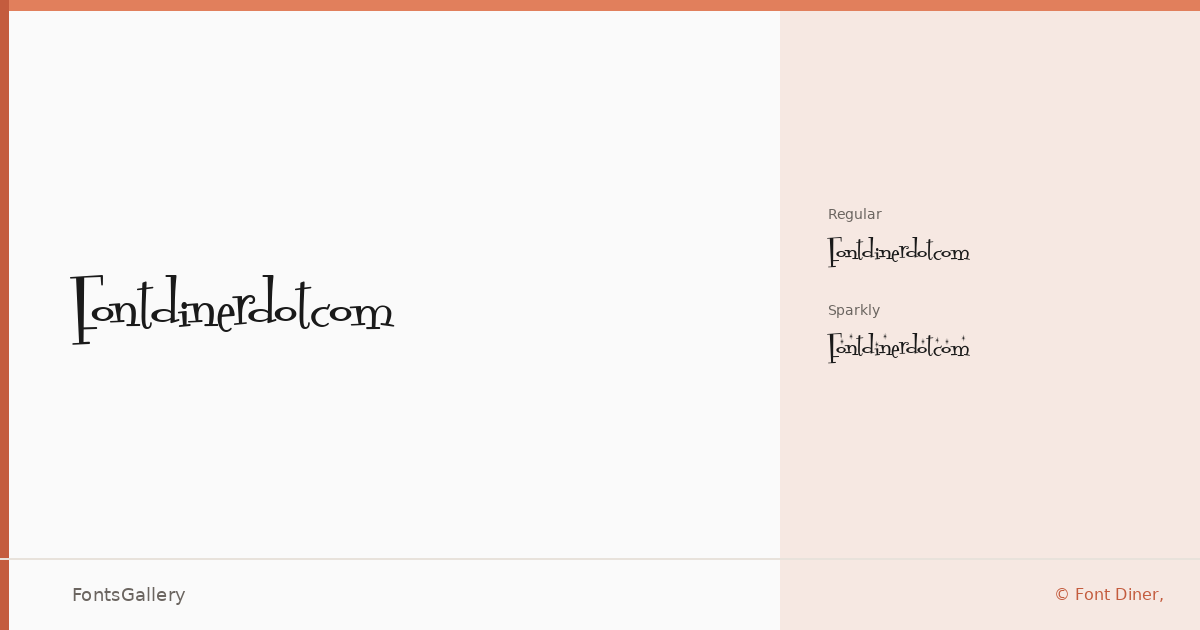 Fontdinerdotcom font family banner