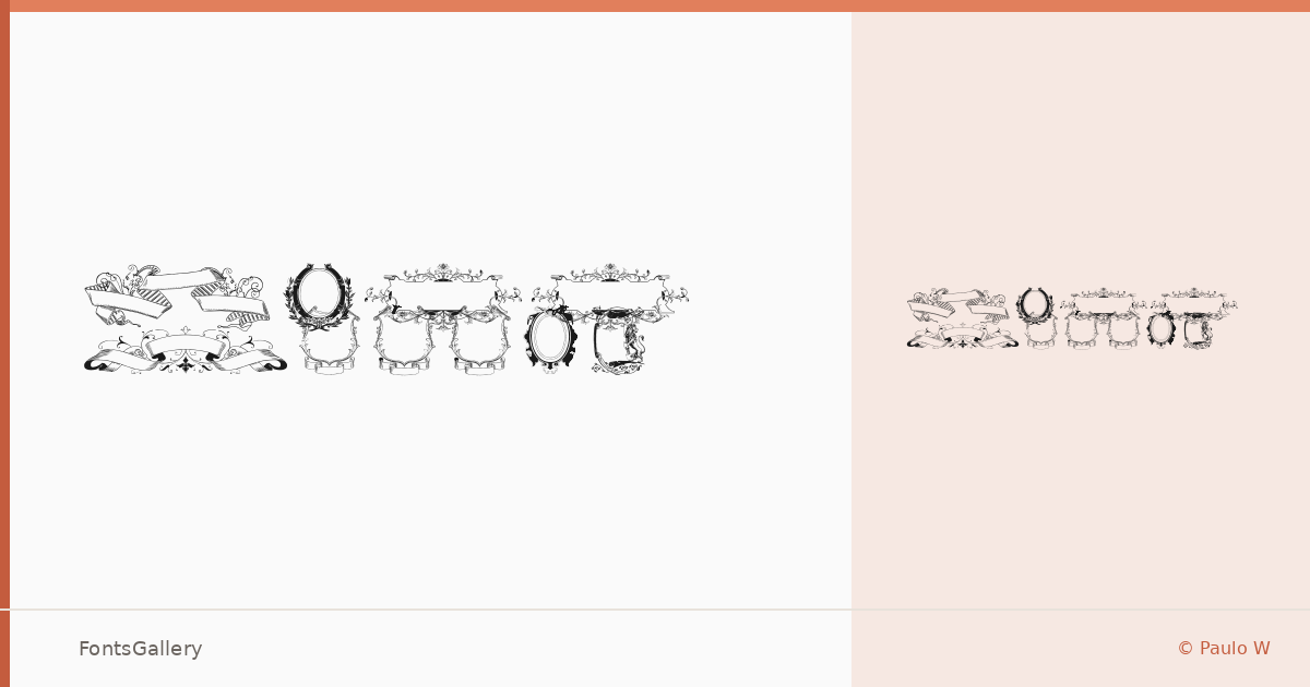 Free Ribbons font family banner