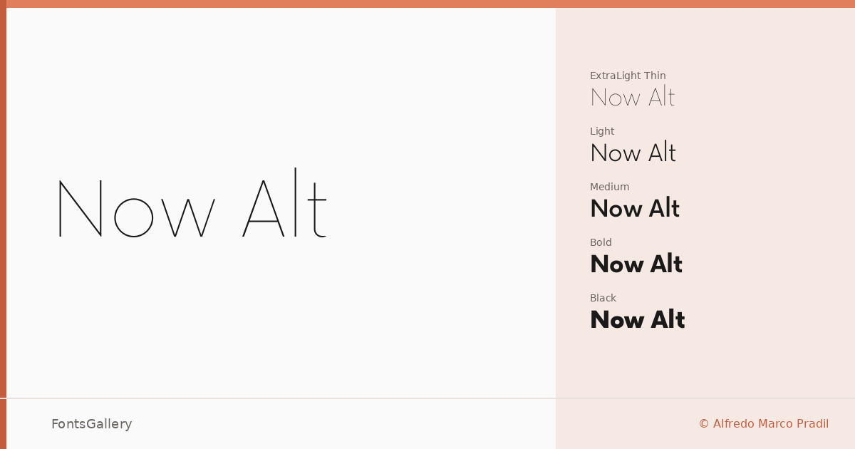 Now Alt font family banner