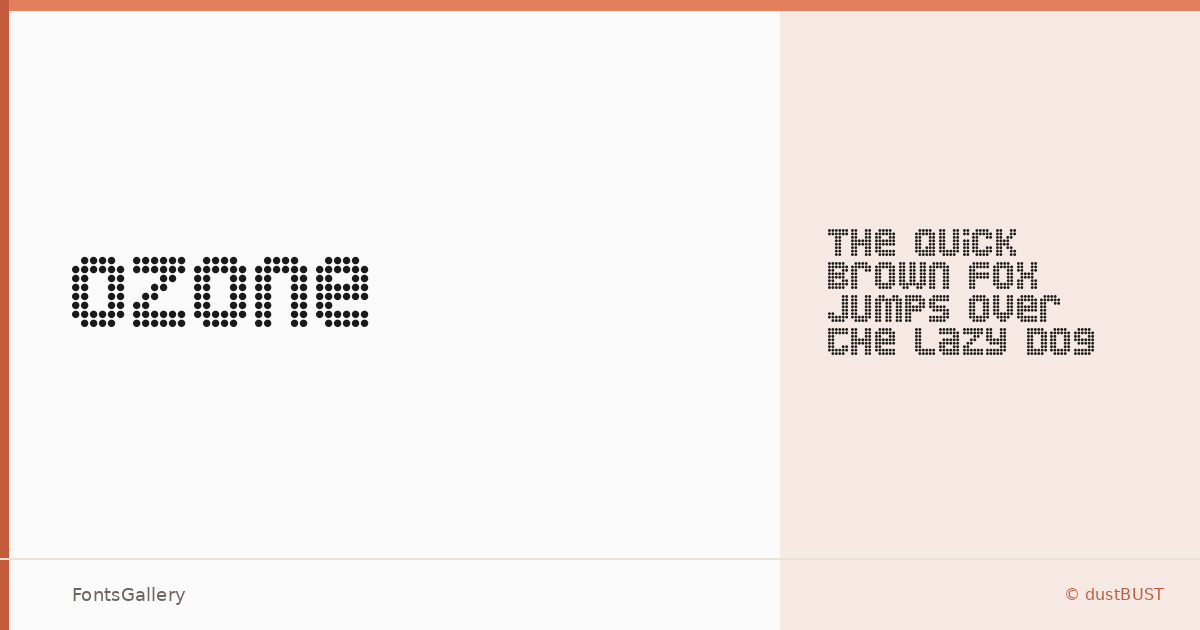 Ozone font family banner